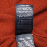 Hackett London Top Sweater Logo Knit Wool Orange Size M HM702833