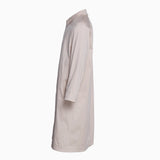Sandro Paris Men's Beige Cotton Long Trench Coat Size M SHPMA00347