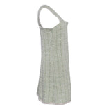 Maje Women's Green Sleeveless Tweed Short Dress Size 40 FR 12 UK 8 US MFPRO02205