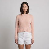 Maje Damenpullover aus Mohairmischung, orange, gestrickt, Größe 36 (FR), 8 (UK), 4 (US), Artikelnummer MFPPU00461