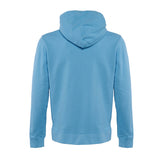 Sandro Paris Men's Blue Embroidered Logo Cotton Fleece Hoodie Size M SHPSW00531