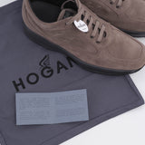 Hogan Men's Brown Interactive H Rilievo Sneakers Size 46.5 EU 11.5 UK 13US
