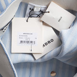 Sandro Paris Women's Blue Knit Short Striped Skirt Size 34 XS 6 SFPJU01134