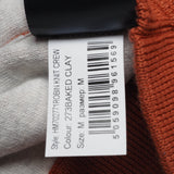 Hackett London Men's Orange 100% Cotton Crew Neck Sweater Size M HM702771