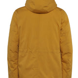 Hackett London Men's Yellow Hooded Thermal Insulation Tech Parka Size L HM402691