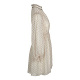 Sandro Paris Women's White Polka Dot Dress Size 40 FR 12 UK 8 US SFPRO02000