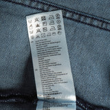 Sandro Paris Blaue Jeansjacke mit Strasssteinen für Damen, Größe 34FR, 6UK, 2US, SFPCM00241