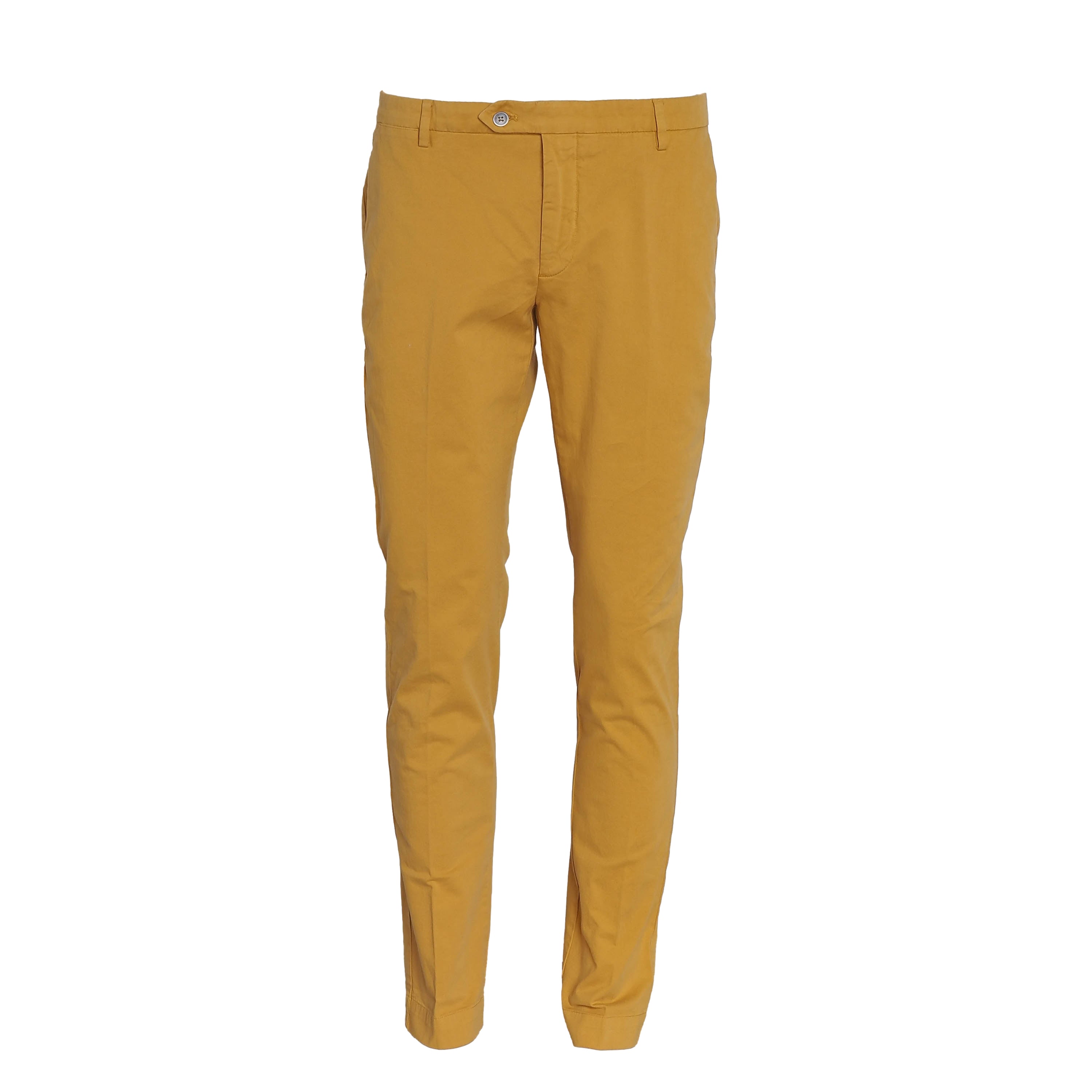 Hackett London Men's Yellow Chino Kensington Trousers Size 34 R HM212487