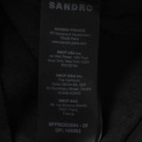 Sandro Damen-Kurzkleid in Schwarz mit Bustier-Optik, Größe 34 FR, 6 UK, 2 US, SFPRO02694