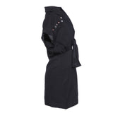 Sandro Paris Women's Black Viscose Linen Short Dress Size 36 S 8 SFPRO000473