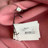 Sandro Women's Pink Wool Midi Coat Size 38 FR 10 UK 6 US M9613E