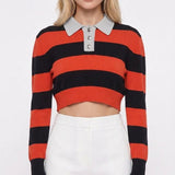 Sandro Women's Red Cashmere Blend Sweater Size 38 FR 10 UK 6 US SFPPU01732