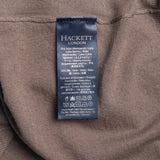 Hackett London Men's Brown Knit Merino Wool Silk Sweater Size 2XL HM702834