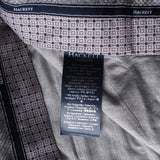 Hackett London Men's Grey Cashmere Blend Check Trousers Size 36 R HM212257