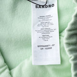 Sandro Paris Women's Green Logo Jogging Trousers Size 36 S 8 SFPPA00871