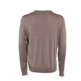 Hackett London Men's Brown Knit Merino Wool Silk Sweater Size 2XL HM702834