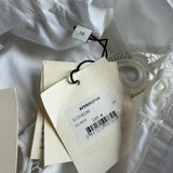 Sandro Women's White Long Cotton Shirt Dress Size 38 FR 10 UK 6 US SFPRO03706
