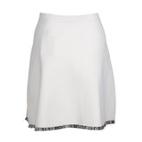 Sandro Paris Women's Ecru Knit Button Short Skirt Size 34FR 6UK 2US SFPJUH00470