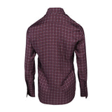Sandro Women's Bordeaux 100% Silk Shirt Size 34 FR 6 UK 2 US SFPCM00296