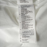 Sandro Paris Weißes, kurzes Damen-Shirt aus 100 % Baumwolle, Größe 3 L, 12 SFPCM00970