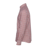 Hackett London Men's Red Check Long Sleeve Cotton Shirt Size M HM309210