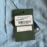 Hackett London Men's Blue Cotton & Linen Shirt Size XL HM309530 RRP: 160EUR