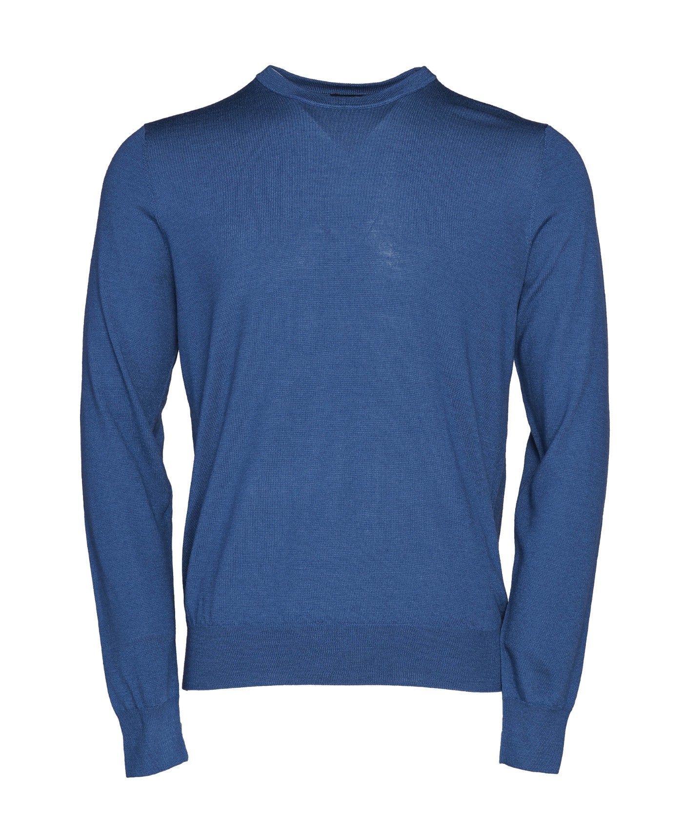 Hackett London Men's Blue Knit Wool & Silk Blend Sweater Size S HM702834