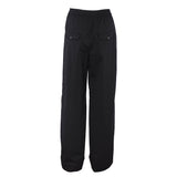 Sandro Women's Black Straight Leg Trousers Size 38 FR 10 UK 6 US SFPPA01194