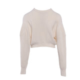 Maje Damen-Pullover in Ecru „ Strick “, Oversize, Größe 38, FR 10, UK 6, US MFPPU00539
