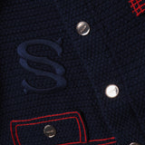 Sandro Women's Blue Knitted Vest Size 34 FR 6UK 2 US SFPCA00546