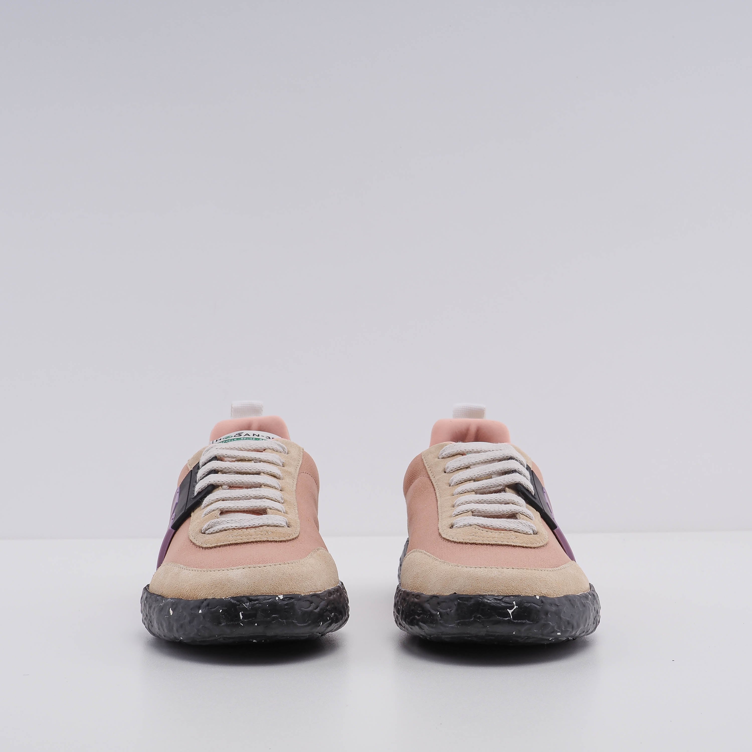 Hogan Women's Pink Suede 3R Allacciato  Sneakers Size 41 EU 8 UK 11 US