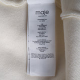 Maje Women's Ecru Wool Dress Size 38 FR 10 UK 6 US MFPRO03057