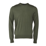Hackett London Men's Green Knit Merino Wool & Silk Sweater Size XL HM702803