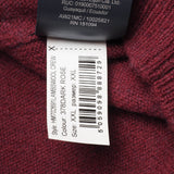 Hackett London Men's Burgundy Knit 100% Wool Sweater Size 2XL HM702691
