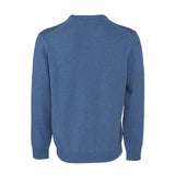 Hackett London Men's Blue Knit  100% Wool Sweater Size L HM702827