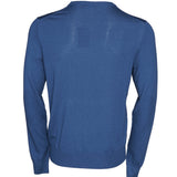 Hackett London Men's Blue Knit Wool & Silk Blend Sweater Size S HM702834