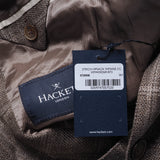 Hackett London Men's Brown Wool Blend Blazer Jacket Size 38 R HM443036