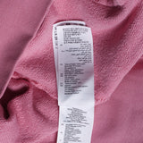 Sandro Paris Men's Pink Logo 100% Cotton Fleece Hoodie Size XXL SHPSW00636