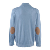 Hackett London Men's Blue High Neck Cotton & Cashmere Sweater Size XXXL HM702785