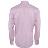 Sandro Men's Pink Long Sleeve Plain Shirt Size S SHPCM00113