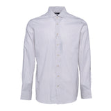 Hackett London Men's White Striped Slim Fit 100% Cotton Shirt Size L HM309183