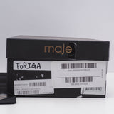 Maje Schwarze Wildleder-Pumps mit Nieten für Damen, Größe 37 EU / 4 UK / 6,5 US
