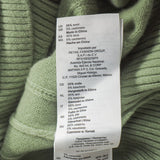 Sandro Women's Green Cashmere Blend Sweater Size 36 FR 8 UK 4 US SFPPU01557