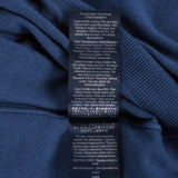 Hackett London Men's Blue Knit V-Neck Wool & Silk Sweater Size M HM702835