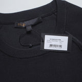 Maje Women's Black Knitted Viscose Short Sleeve Fit & Flare Dress Size 1 S UK 8