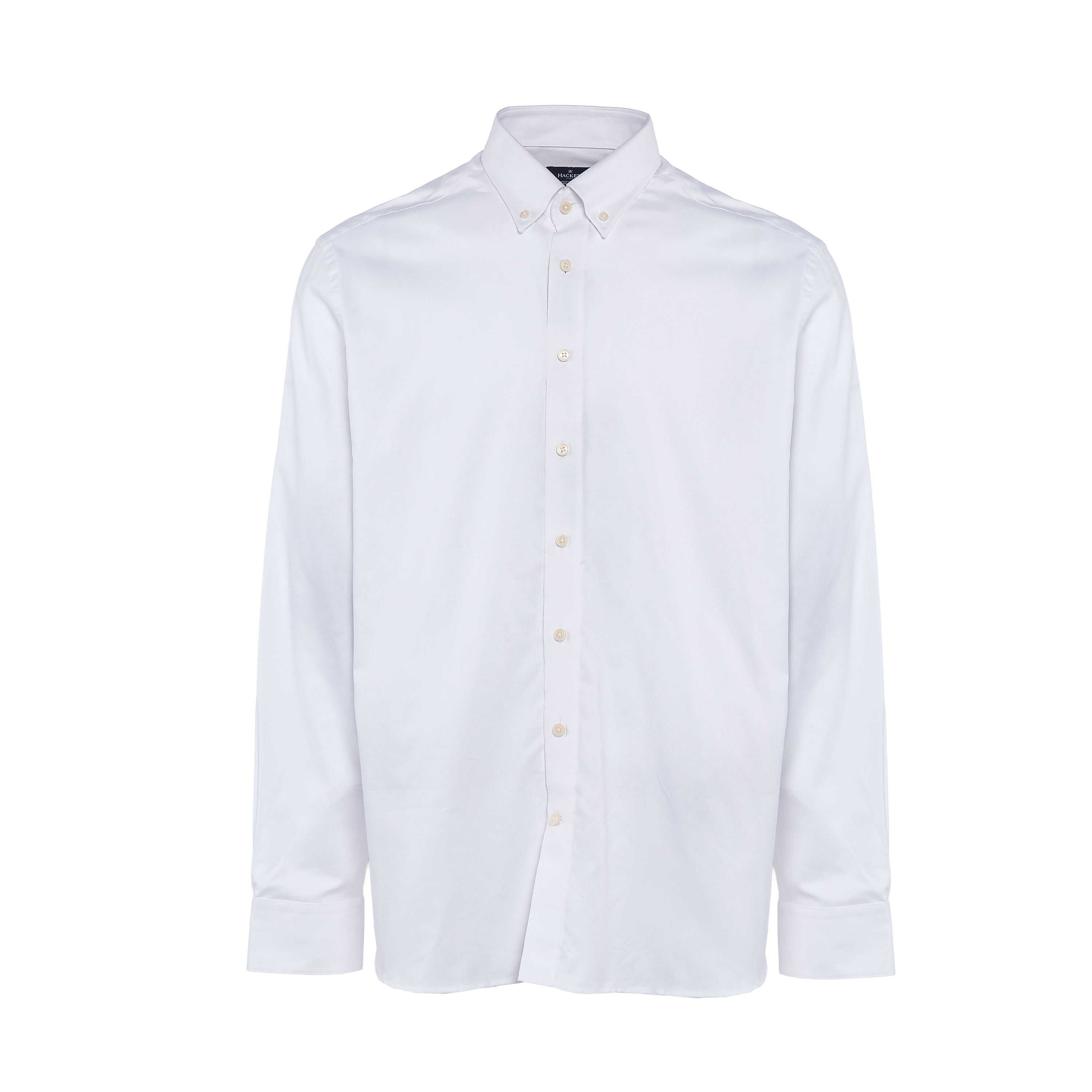 Hackett London Men's White Long Sleeve 100% Cotton Shirt Size XXL HM308407