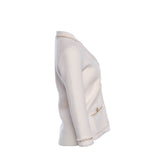Maje Women's White With Chain Cardigan Size 36 FR 8 UK 4 US MFPCA00174