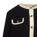 Sandro Damen-Strickjacke in Schwarz „ Größe “ 40 FR 12 UK 8 US SFPCA00764