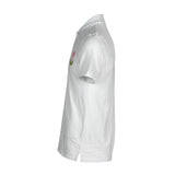 Sandro Men's White Embroidered 100% Cotton Polo Shirt Size XL SHPTS01141