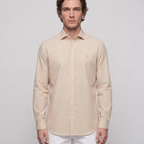 Hackett London Men's Yellow Striped Long Sleeve Cotton Shirt Size XXL HM309164